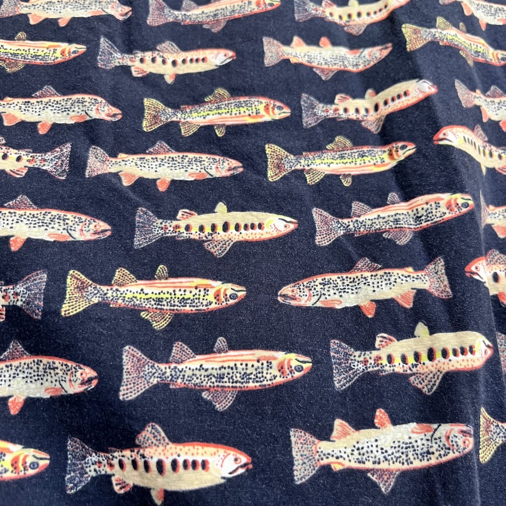 The North Face Baytrail Short Sleeve Rainbow Trout Button Down Shirt - Picture 11 of 11